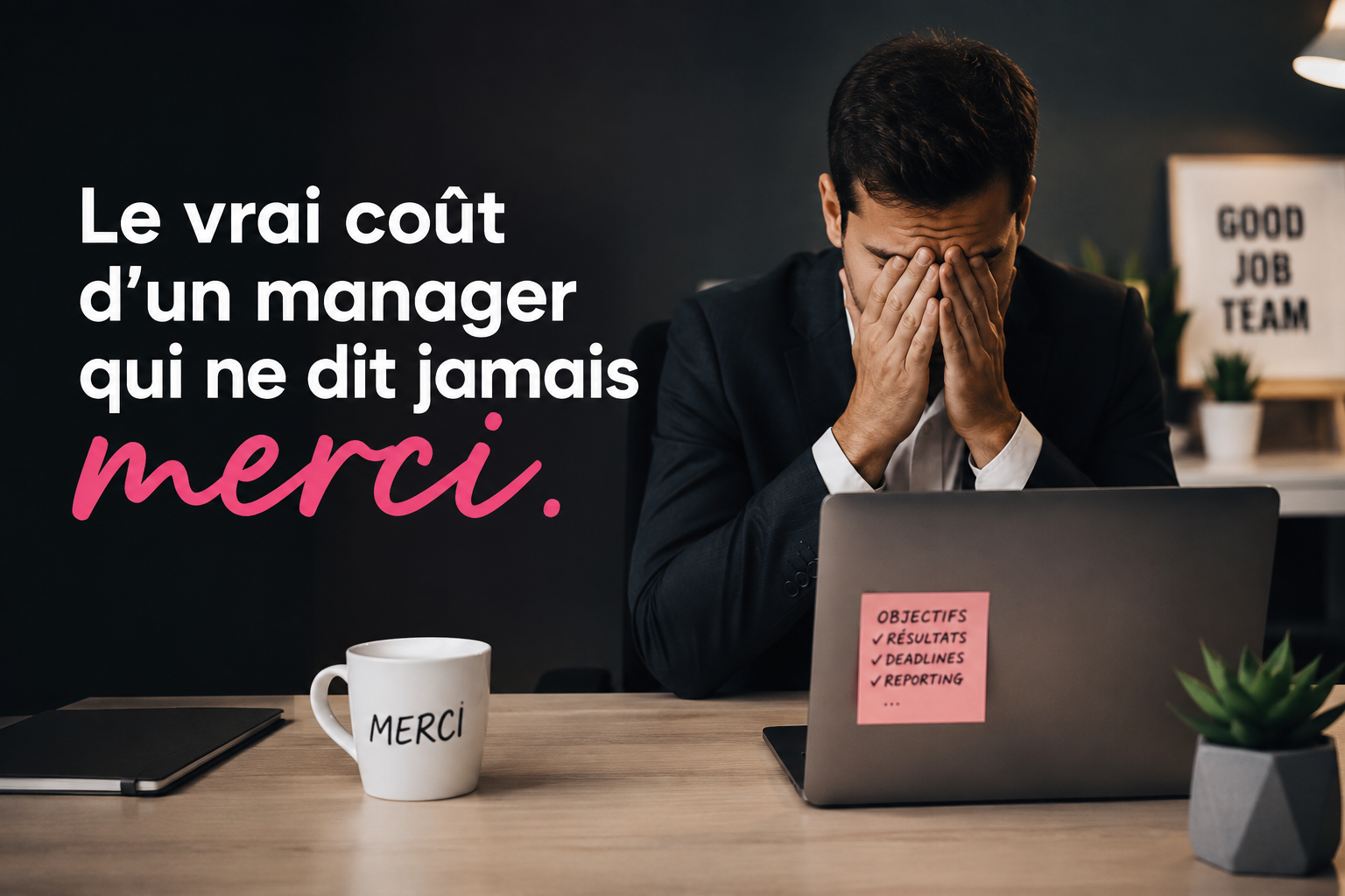 Le vrai coût d’un manager qui ne dit jamais merci